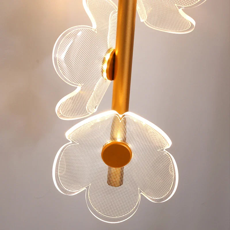 Gold pendant light | SANDY