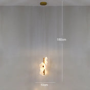 Gold pendant light | SANDY