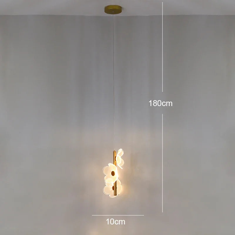 Gold pendant light | SANDY