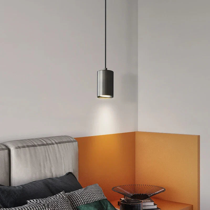 Lampe de chevet minimaliste nordique en cuivre design élégant