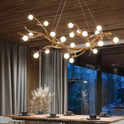 Suspension luminaire | BRANCHE-Grand Frosted-Glowe-Studio