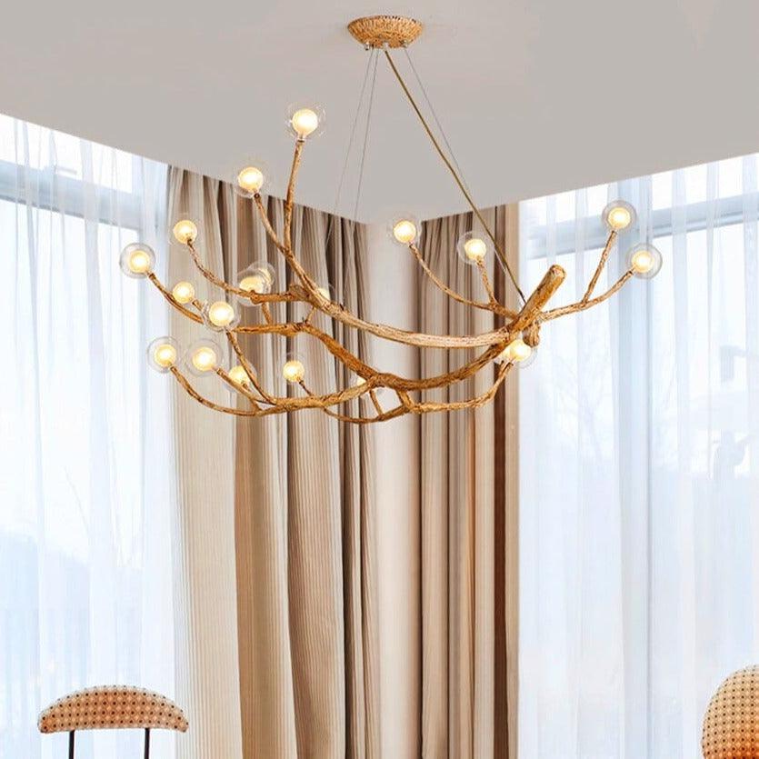 Suspension luminaire | BRANCHE-Grand Transparent-Glowe-Studio