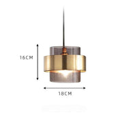 Suspension luminaire | LOFT-Industrielle-Glowe-Studio