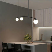 Suspension luminaire | LULU-3 Boules Noir-Glowe-Studio