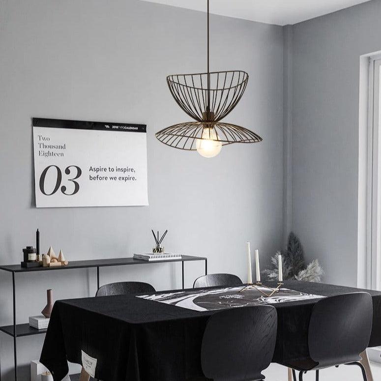 Suspension luminaire | NET-2 Etages Noir-Glowe-Studio