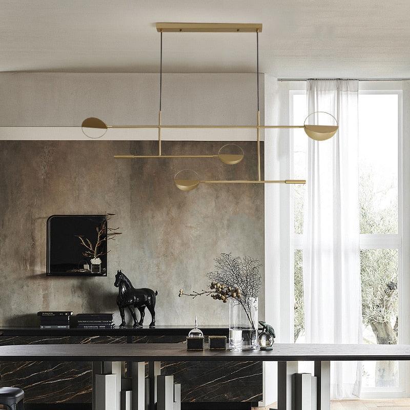 Suspension luminaire | STOCKHOLM-Doré-Glowe-Studio