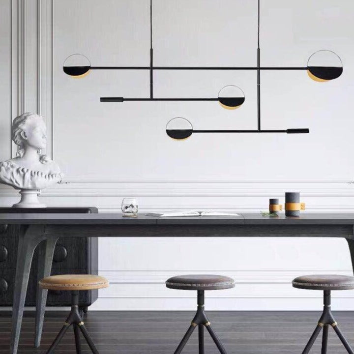 Suspension luminaire | STOCKHOLM-Noir-Glowe-Studio