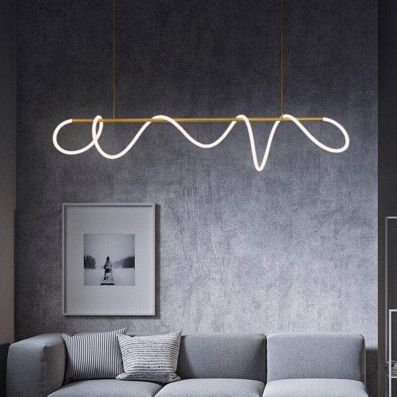 Suspension luminaire | SUZE-180 cm-Glowe-Studio