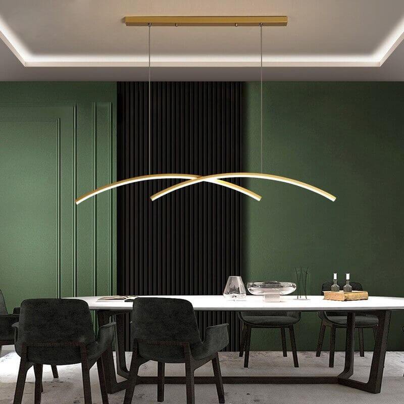 Suspension luminaire design cuisine | FREDO-Or-Double-Glowe-Studio