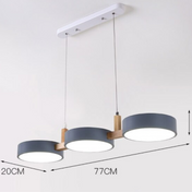 Suspension luminaire industriel | ENIGME-Gris-Glowe-Studio