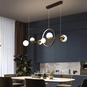 Suspension luminaire moderne | ELEGANCE-Noir/Or-Réglable (Dimmable)-Glowe-Studio