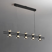 Suspension luminaire salle à manger tendance | FRISSON-Noir-102 cm-Glowe-Studio