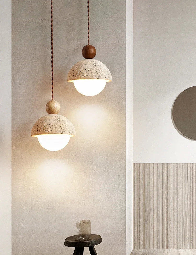 Suspension luminaire wabi-sabi | YŪGEN - Glowe Studio