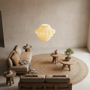 Wabi-Sabi Silk Pendant Light | HIKARI