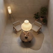 Wabi-Sabi Silk Pendant Light | HIKARI