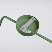 Applique murale abat-jour conique vert olive en acier E14 — vue 3