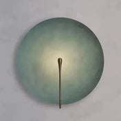 Applique murale Art Déco cercle coloré en métal — vue 1