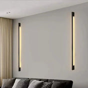 Applique murale barre LED noire intensité réglable — vue 7