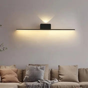Applique murale barre LED noire pour miroir 40 ou — vue 2