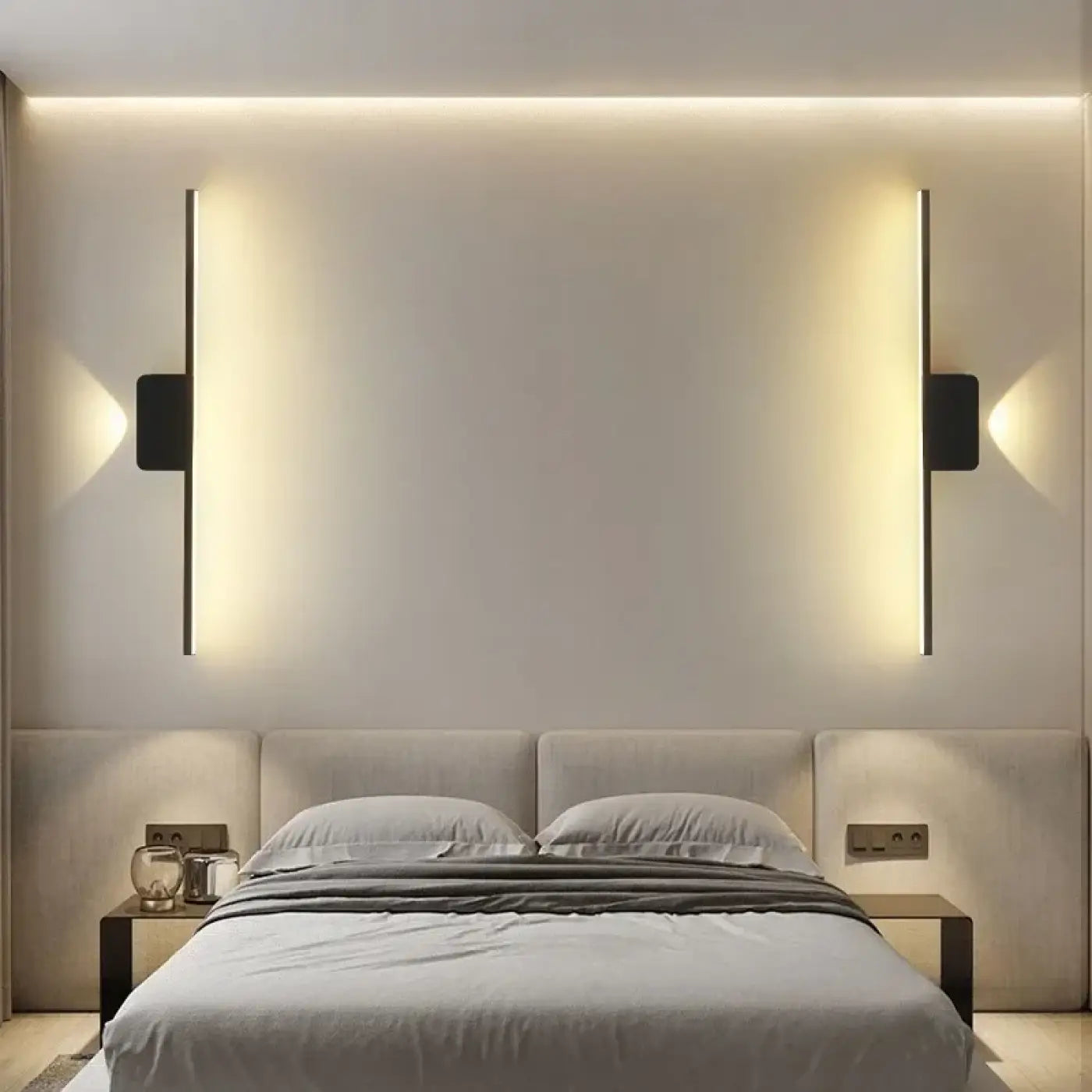 Applique murale barre LED noire pour miroir 40 ou — vue 4