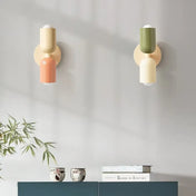 Applique murale bicolore en métal style scandinave — vue 5