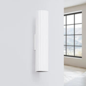 Applique murale blanche cannelée LED double faisceau — vue 2