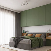 Applique murale blanche LED style industriel orientable — vue 12