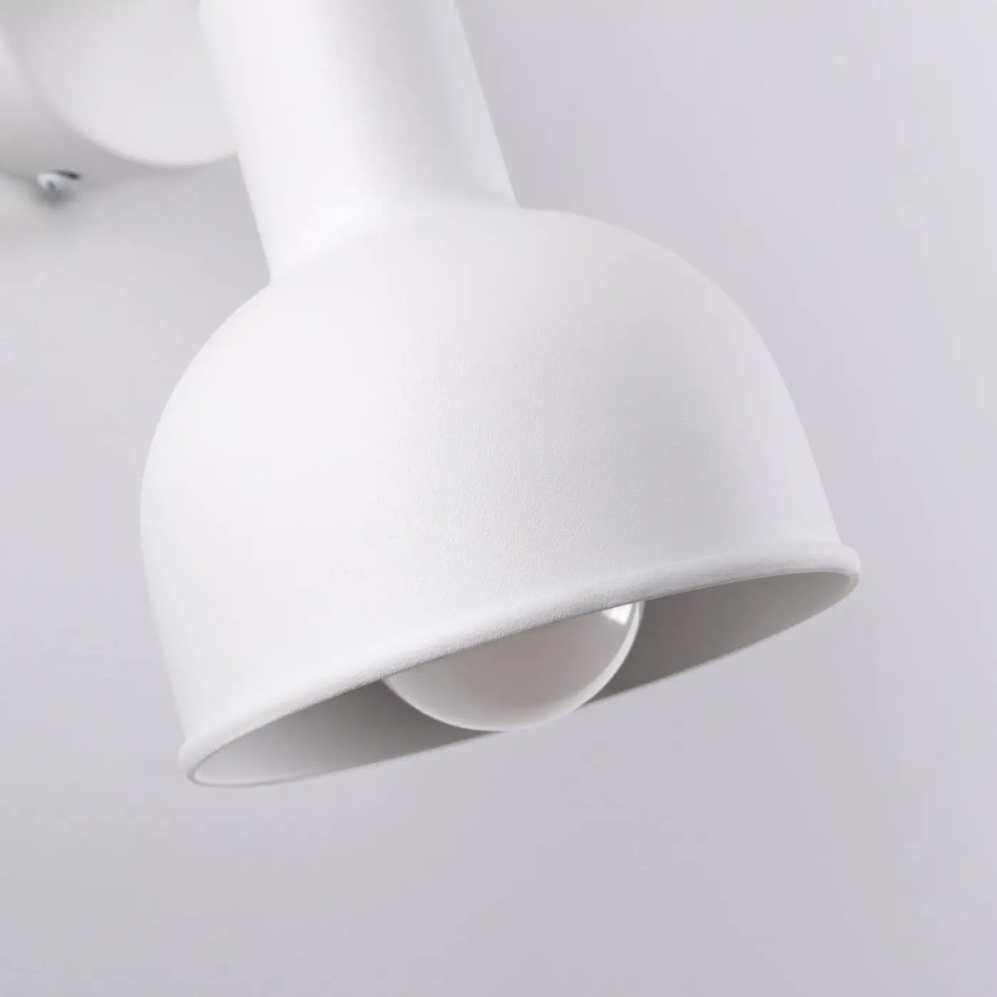 Applique murale blanche LED style industriel orientable — vue 4