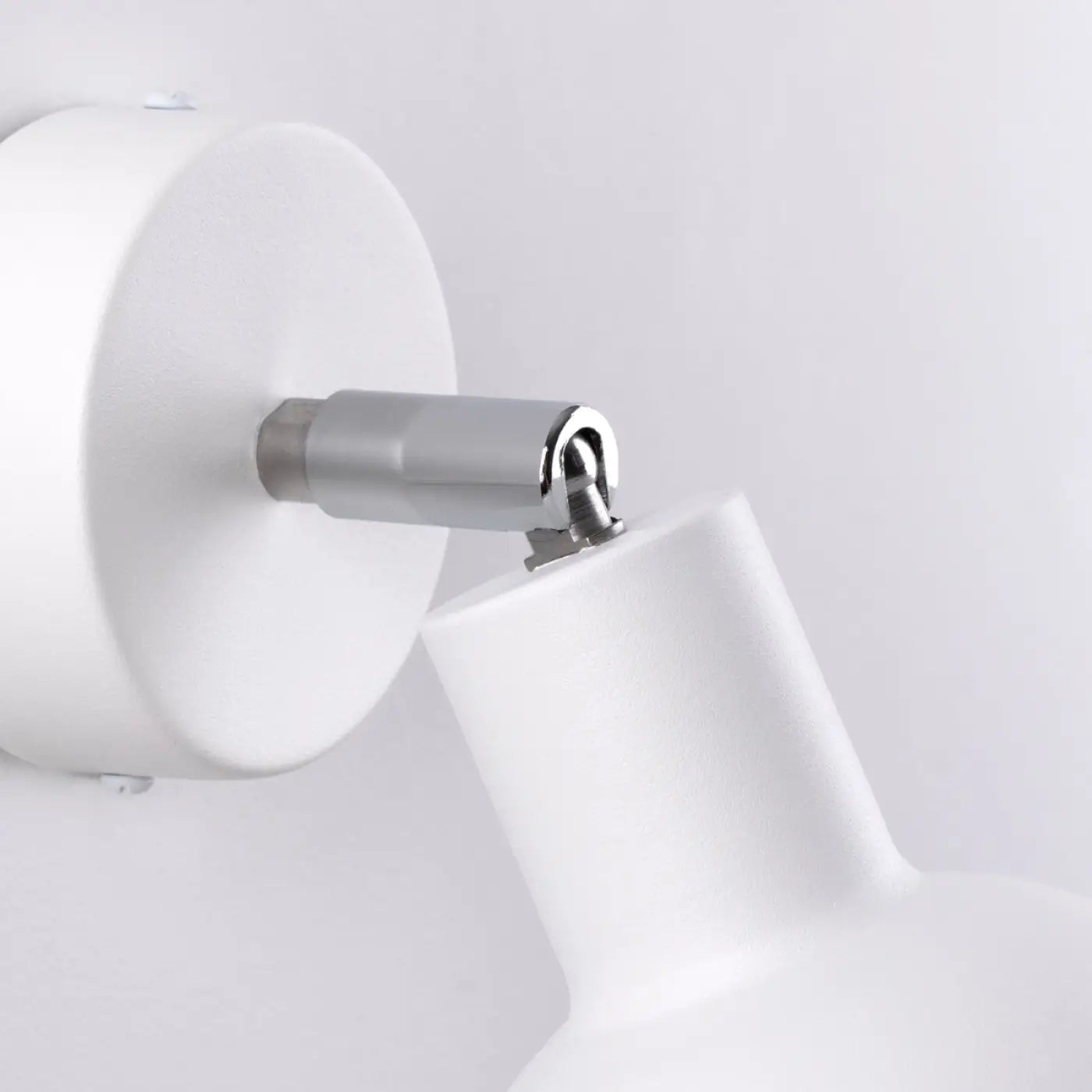 Applique murale blanche LED style industriel orientable — vue 8
