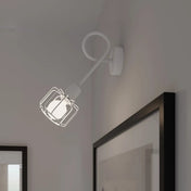 Applique murale blanche spot et grille en métal 4000K — vue 7