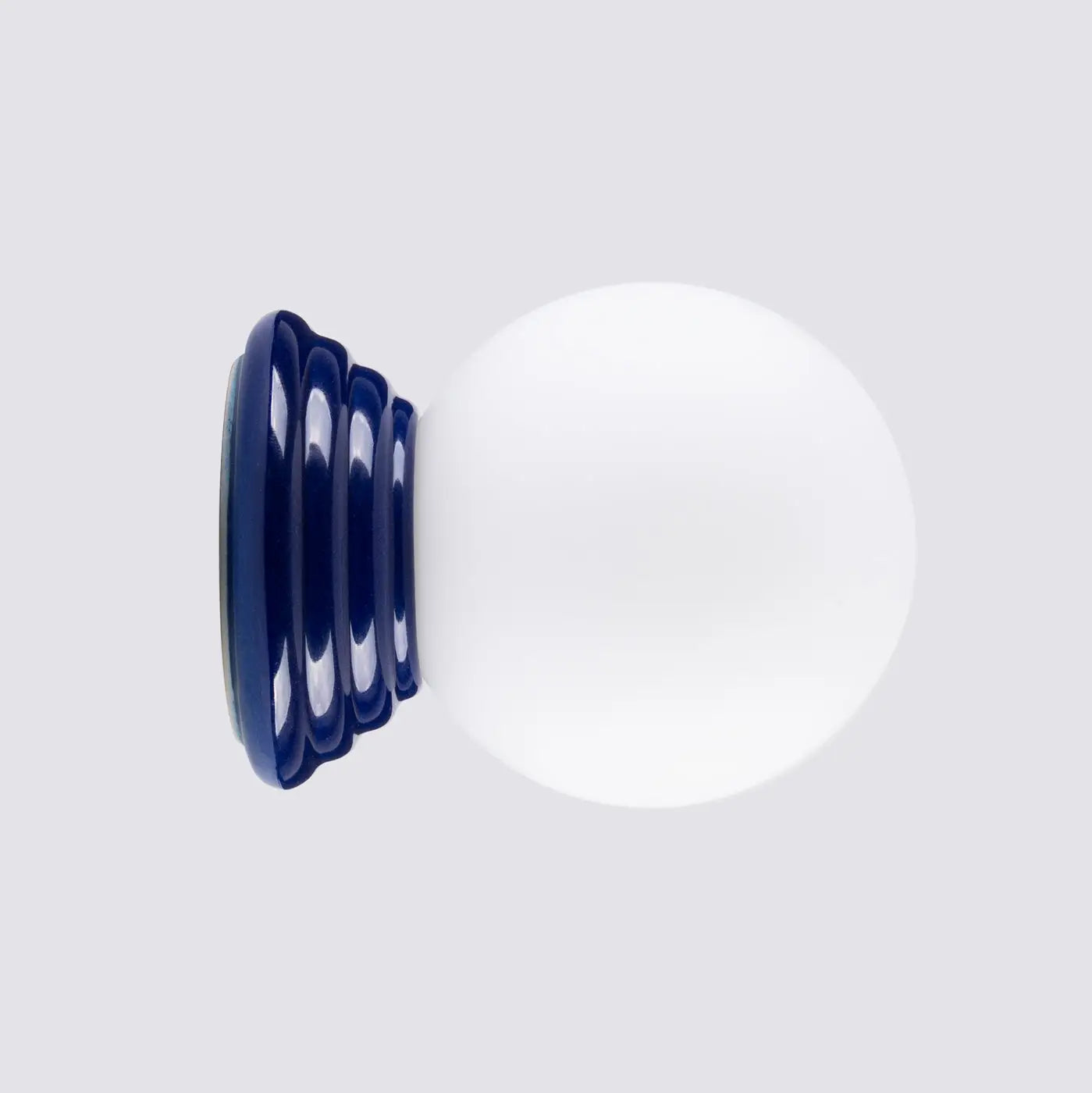 Applique murale boule céramique bleu ultramarine IP44 — vue 4