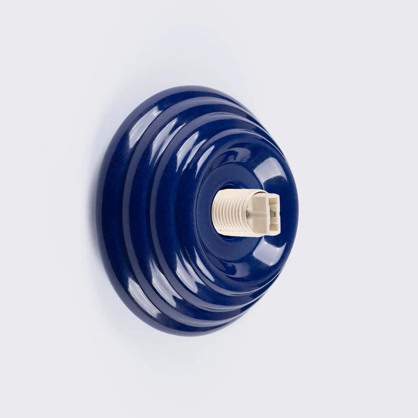 Applique murale boule céramique bleu ultramarine IP44 — vue 5