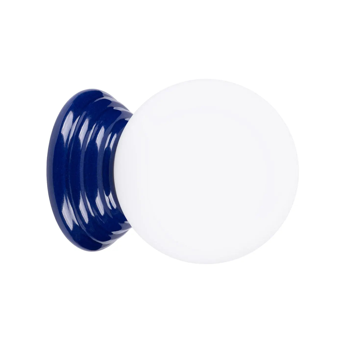 Applique murale boule céramique bleu ultramarine IP44 — vue 8