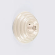 Applique murale boule en céramique beige minimaliste — vue 5