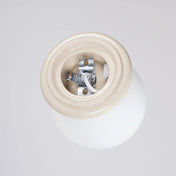 Applique murale boule en céramique beige minimaliste — vue 6