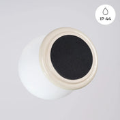 Applique murale boule en céramique beige minimaliste — vue 7