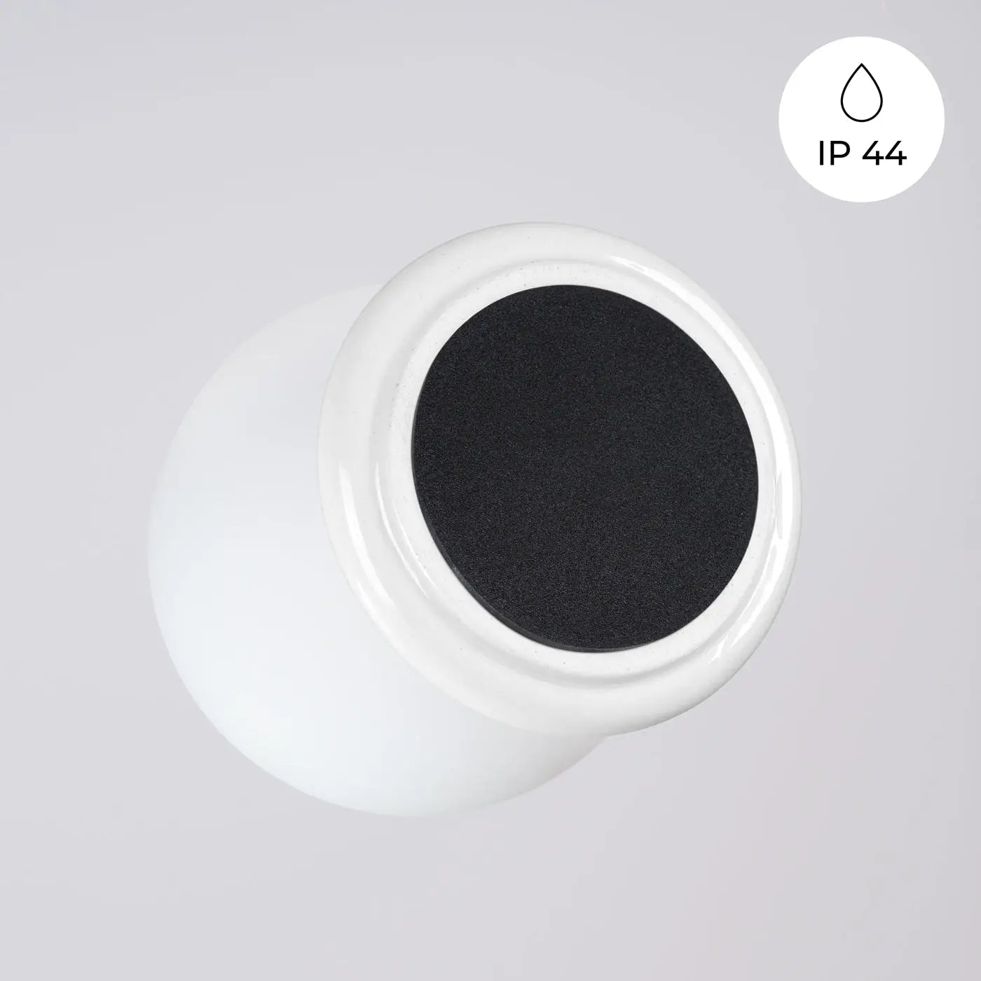 Applique murale boule opaline blanche céramique G9 — vue 8