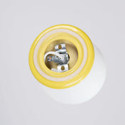 Applique murale boule opaline jaune céramique IP44 — vue 6