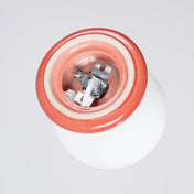 Applique murale boule opaline peach céramique IP44 — vue 6