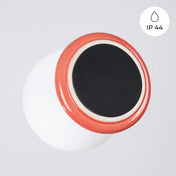 Applique murale boule opaline peach céramique IP44 — vue 7
