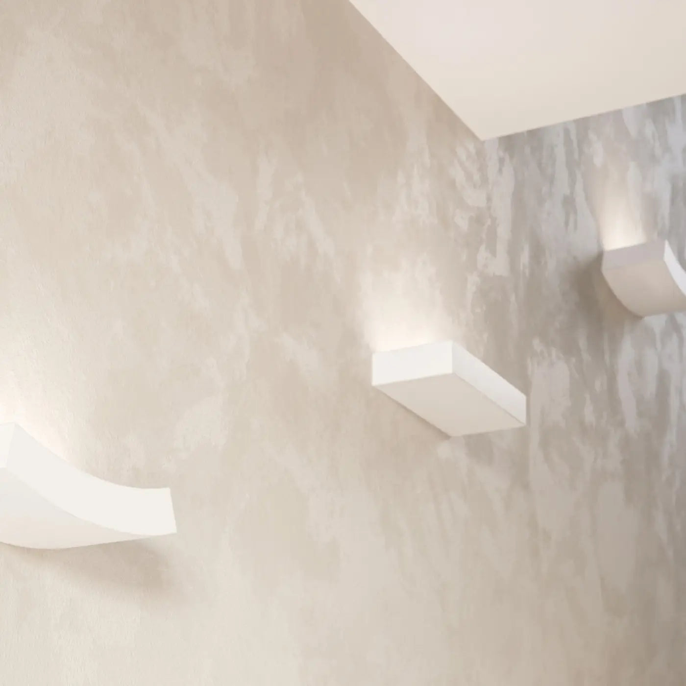 Applique murale céramique blanche G9 2 lumières compacte — vue 4