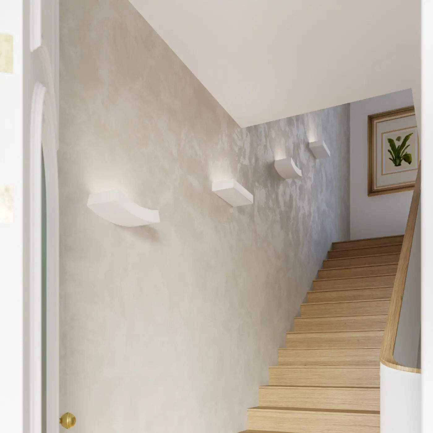 Applique murale céramique blanche G9 2 lumières compacte — vue 5
