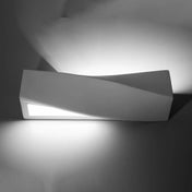 Applique murale céramique et verre blanc E27 — vue 3