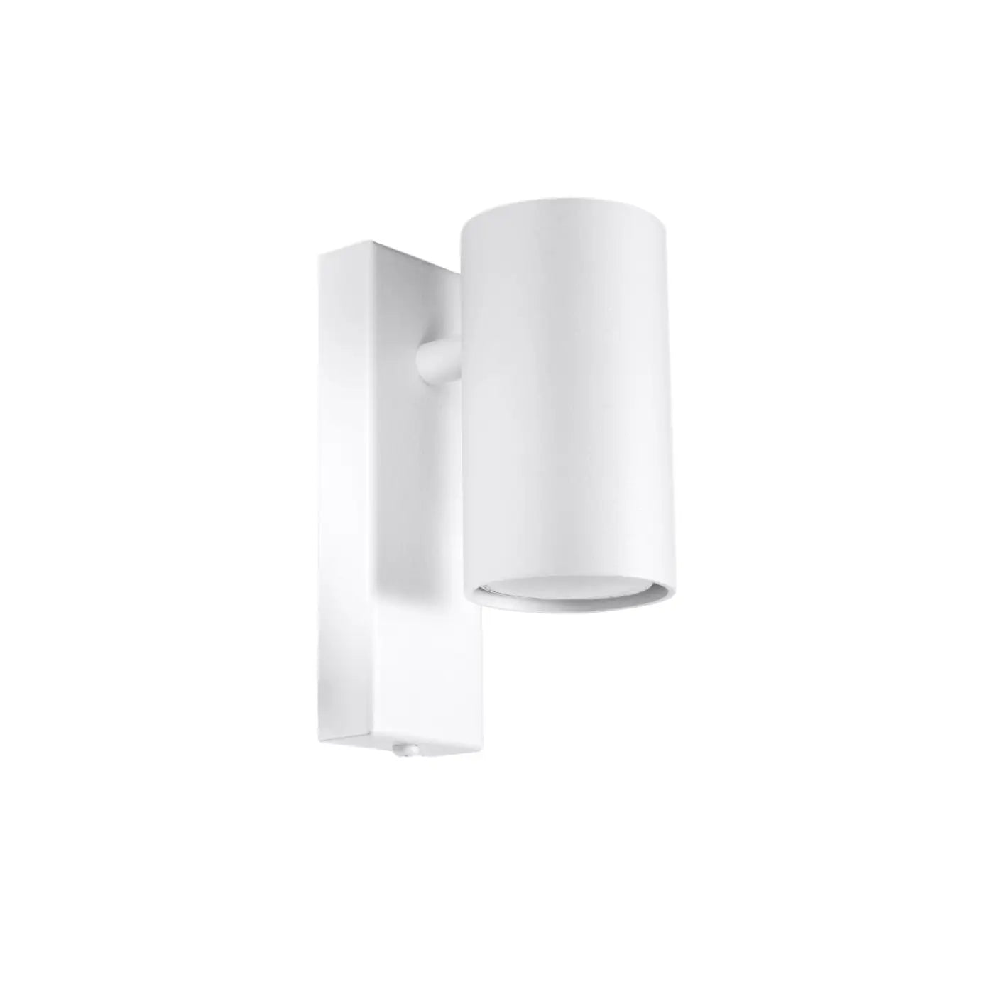 Applique murale cylindre en métal blanc GU10 4000K — vue 3