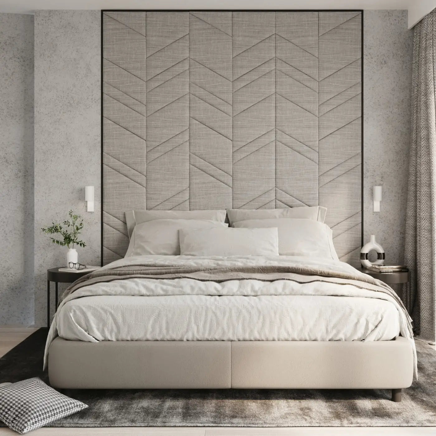 Applique murale cylindre en métal blanc GU10 4000K — vue 4