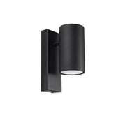 Applique murale cylindrique en métal noir GU10 4000K — vue 3