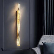 Applique murale dorée LED réglable Art Déco 50 ou — vue 4