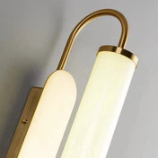 Applique murale dorée tube LED pour tête de lit — vue 4