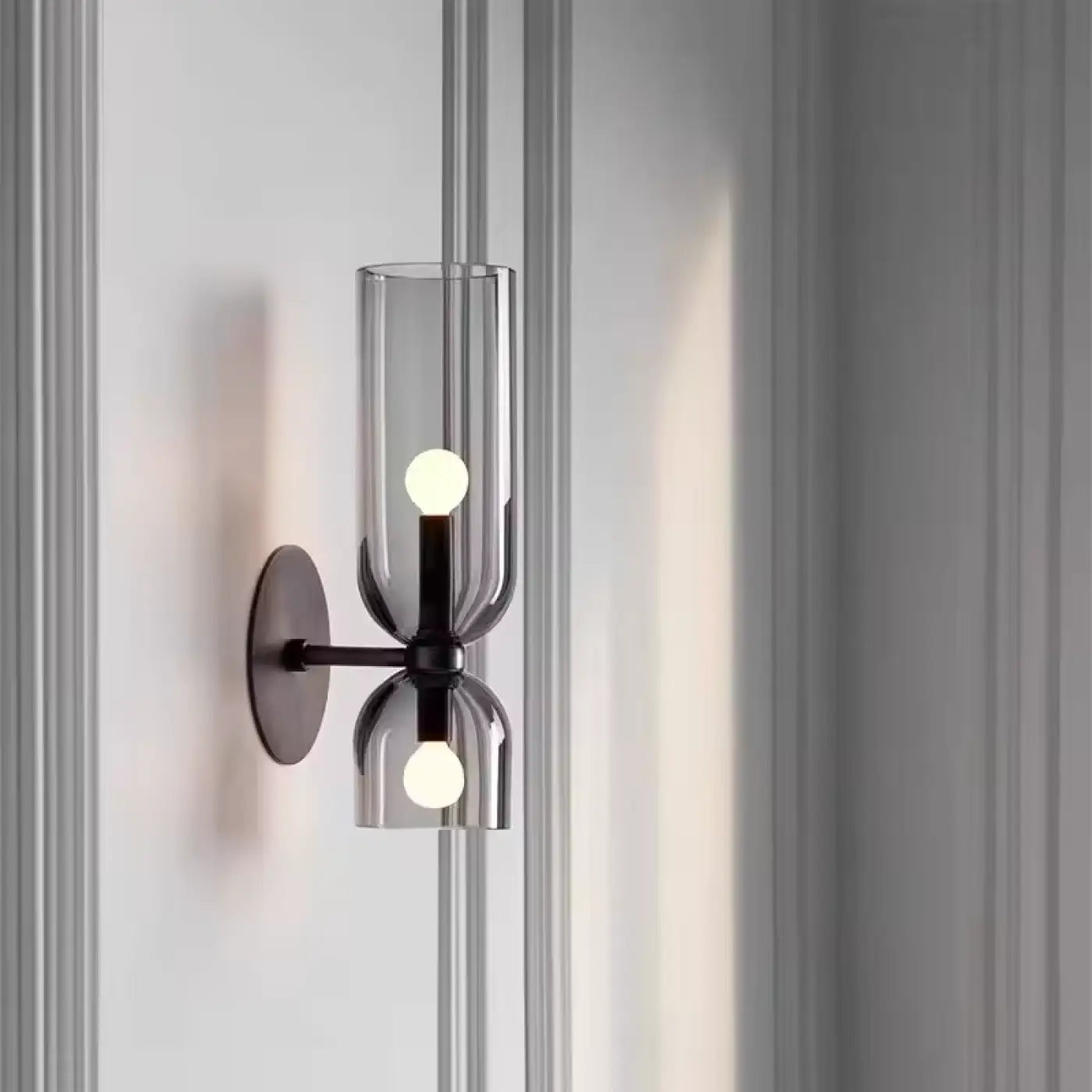 Applique murale double en verre coloré style Art Déco — vue 7