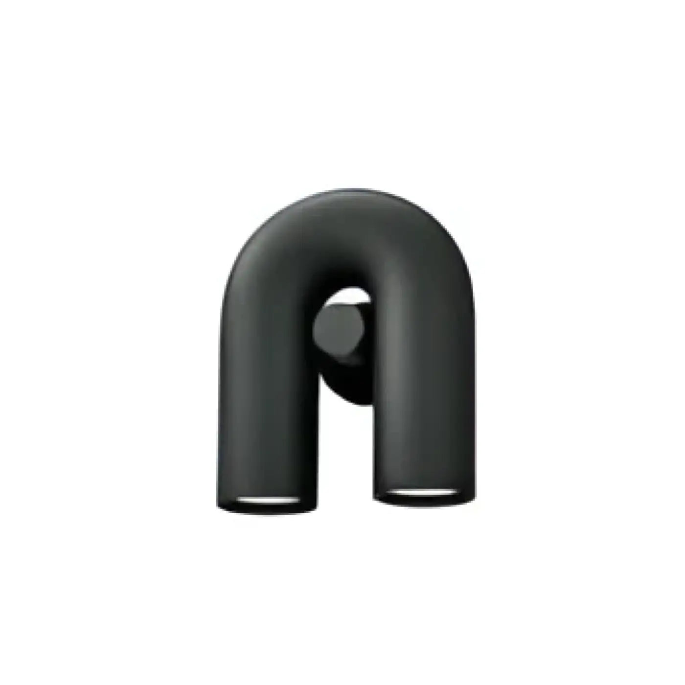Applique murale double GU10 en métal noir, gris ou rose — vue 2